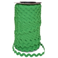 Ric Rac ribbon 8/9mm (25 m), Andalucia Green 23